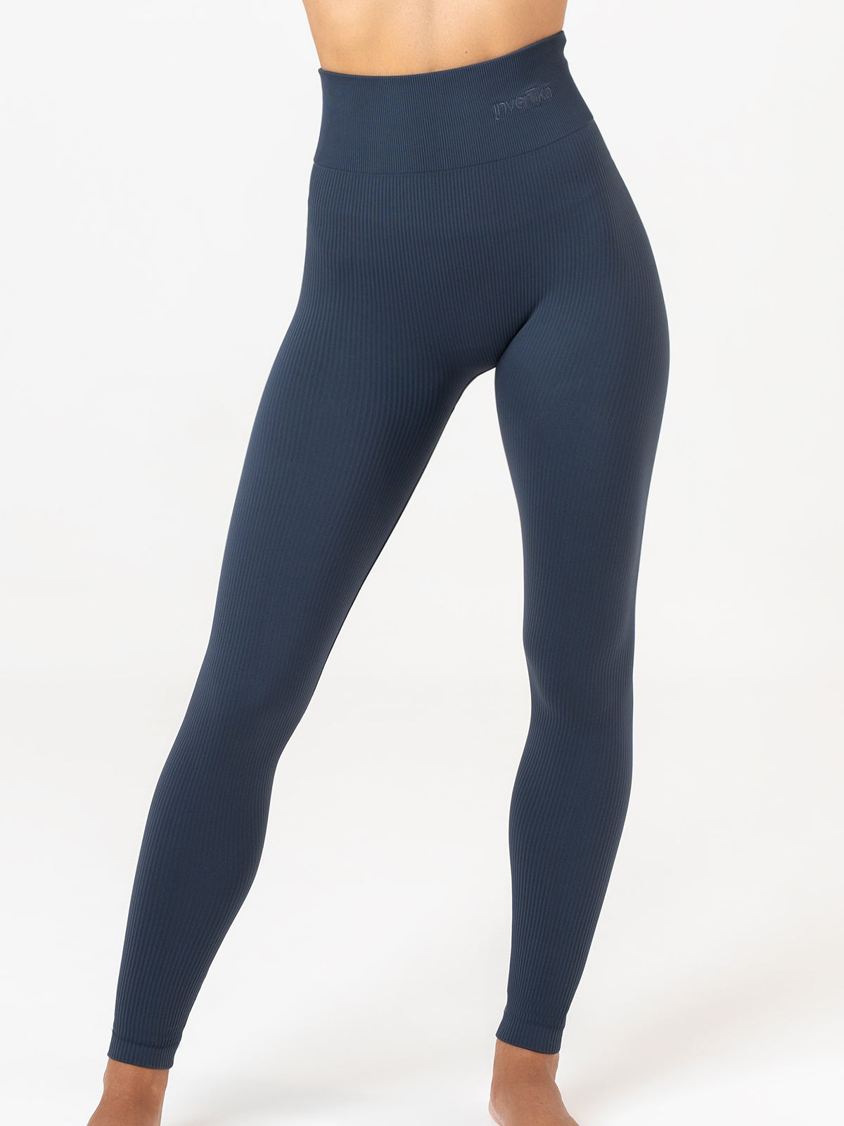 Set Armonika Blue Crop Top e Leggings
