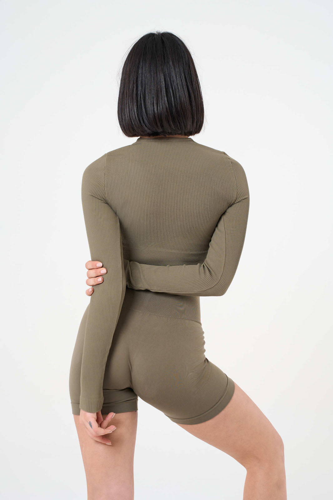 Set Tonika Salvia Crop Top e Shorts