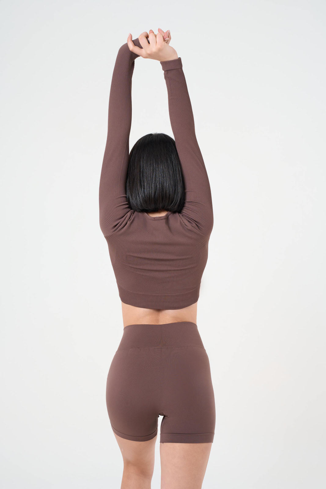 Set Tonika Choco Crop Top e Shorts