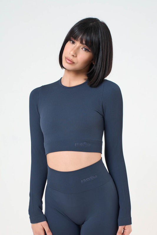 Set Tonika Blue  Crop Top e Leggings