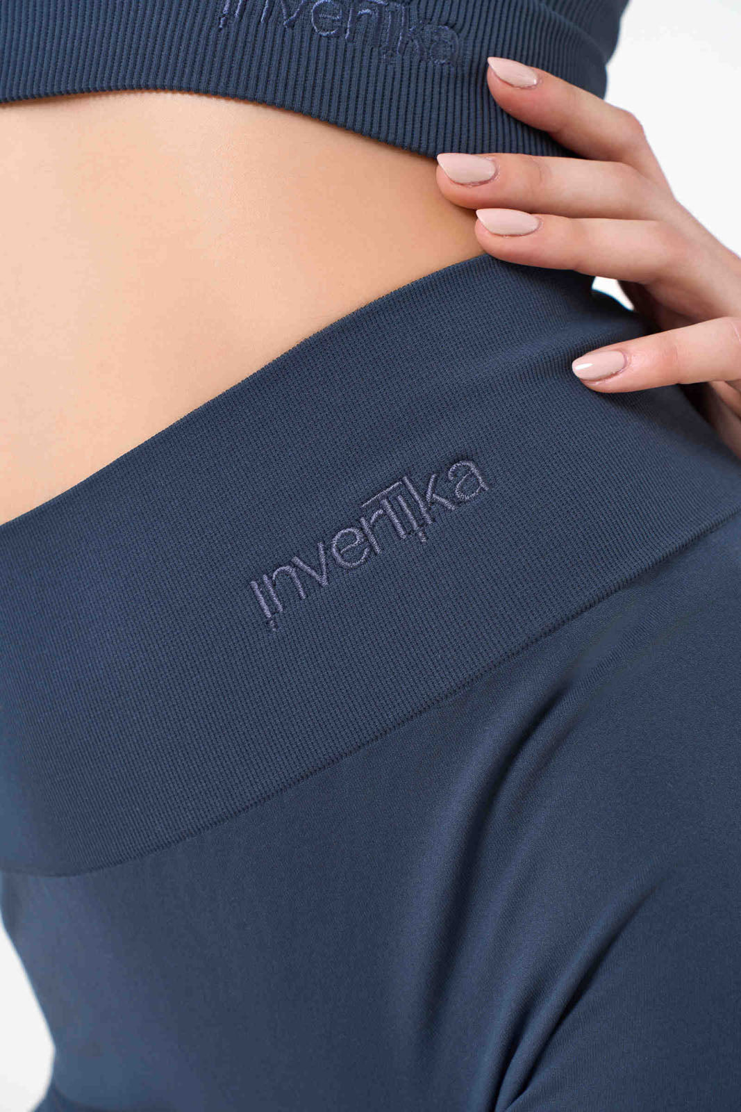 Set Tonika Blue Crop Top e Shorts