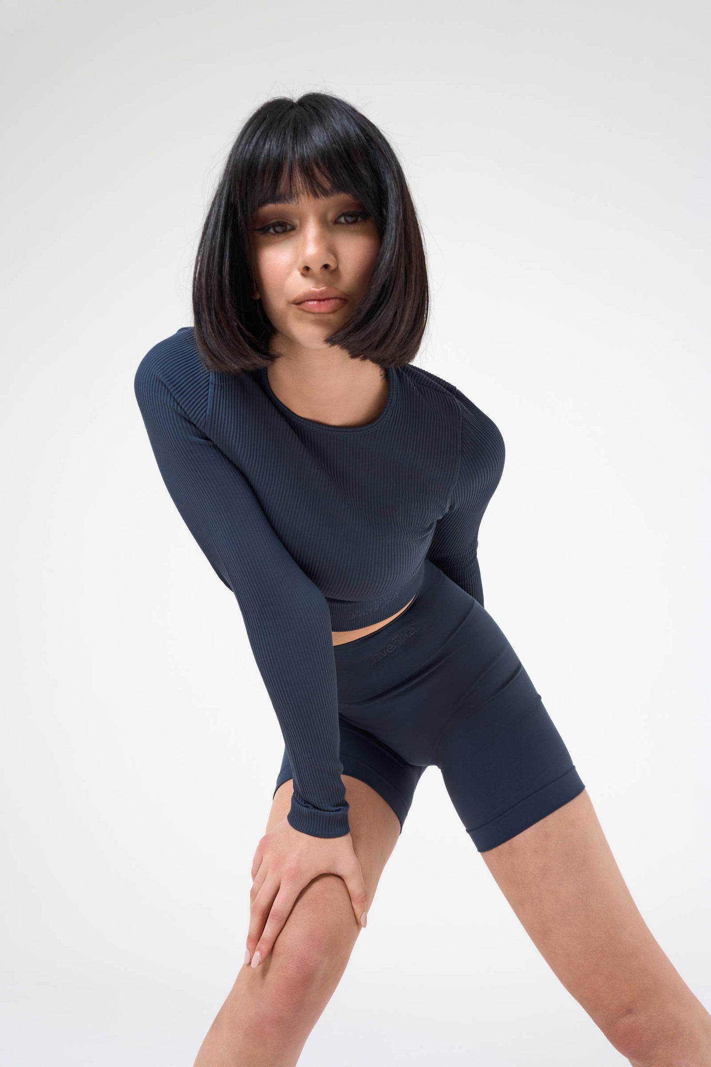 Set Tonika Blue Crop Top e Shorts