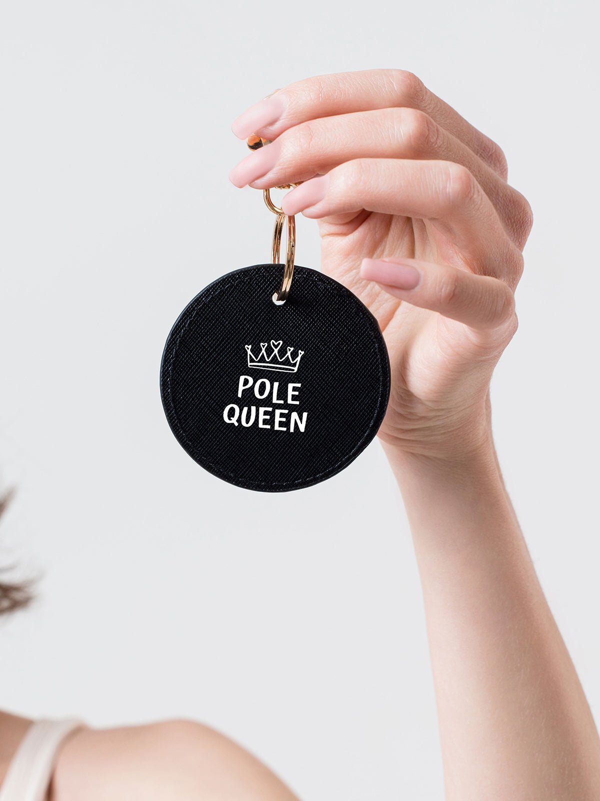 Pizzika Portachiavi Tondo Pole Queen