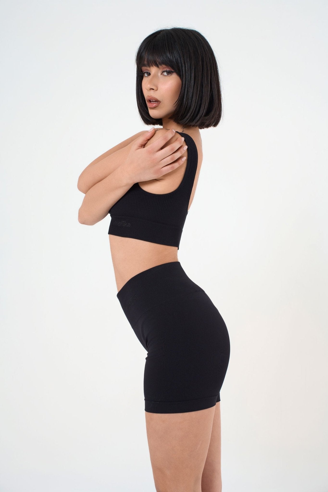 Set Tonika Black Top e Shorts