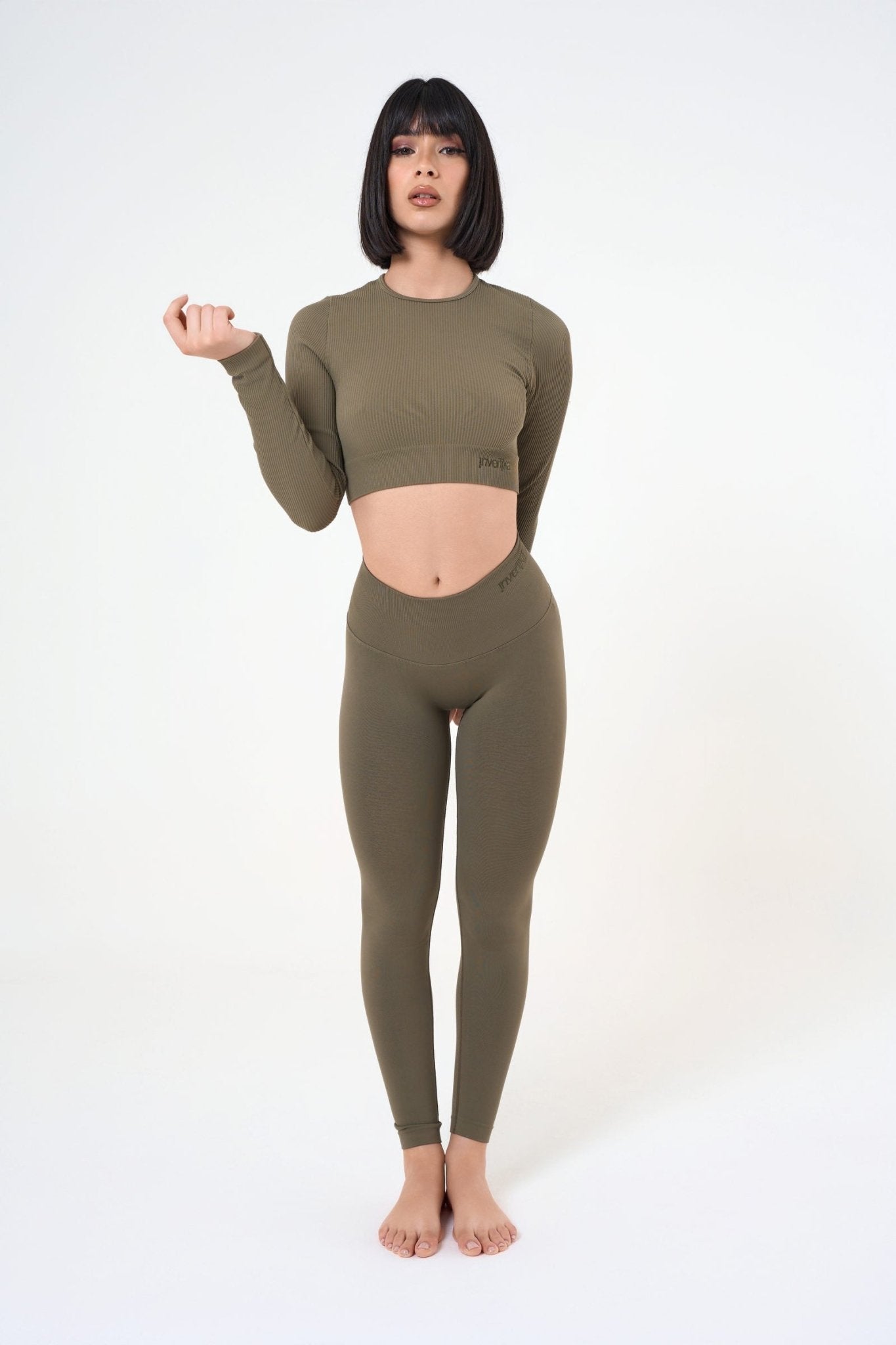 Set Tonika Salvia Crop Top e Leggings