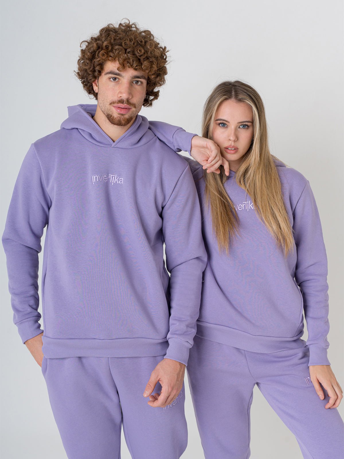 Set Cosmika Lilla Felpa Pantalone