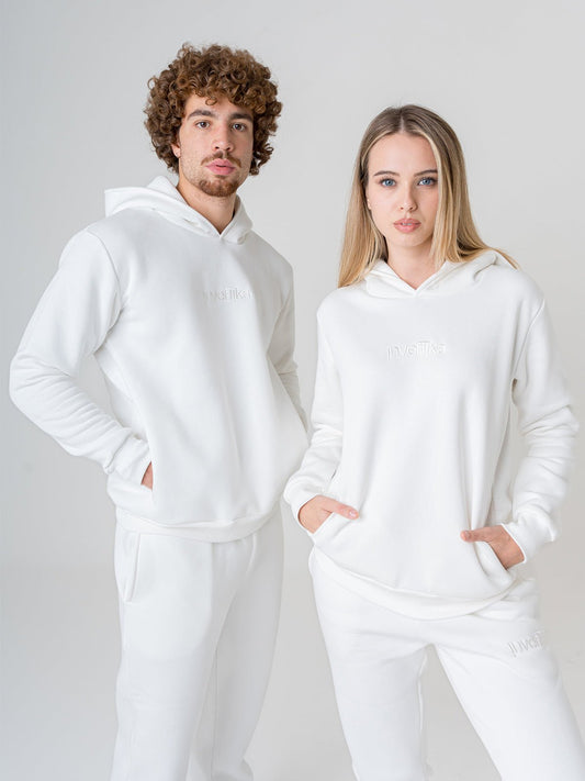 Set Cosmika White Felpa Pantalone