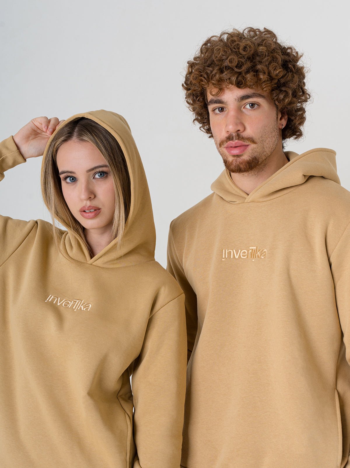 Set Cosmika Cammello Felpa Pantalone