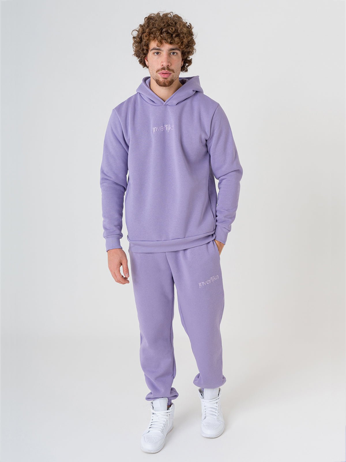 Set Cosmika Lilla Felpa Pantalone