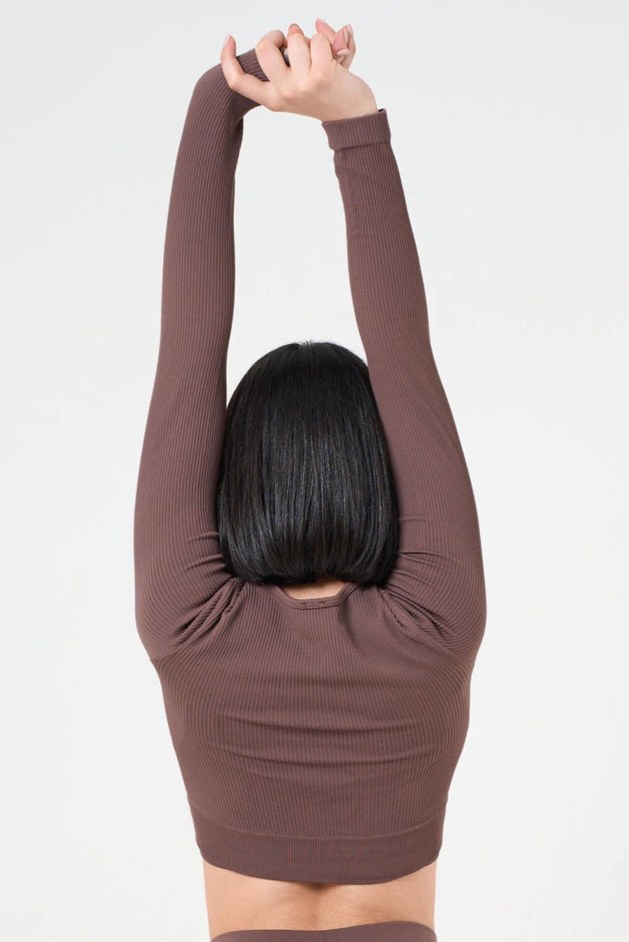 Set Tonika Choco Crop Top e Leggings