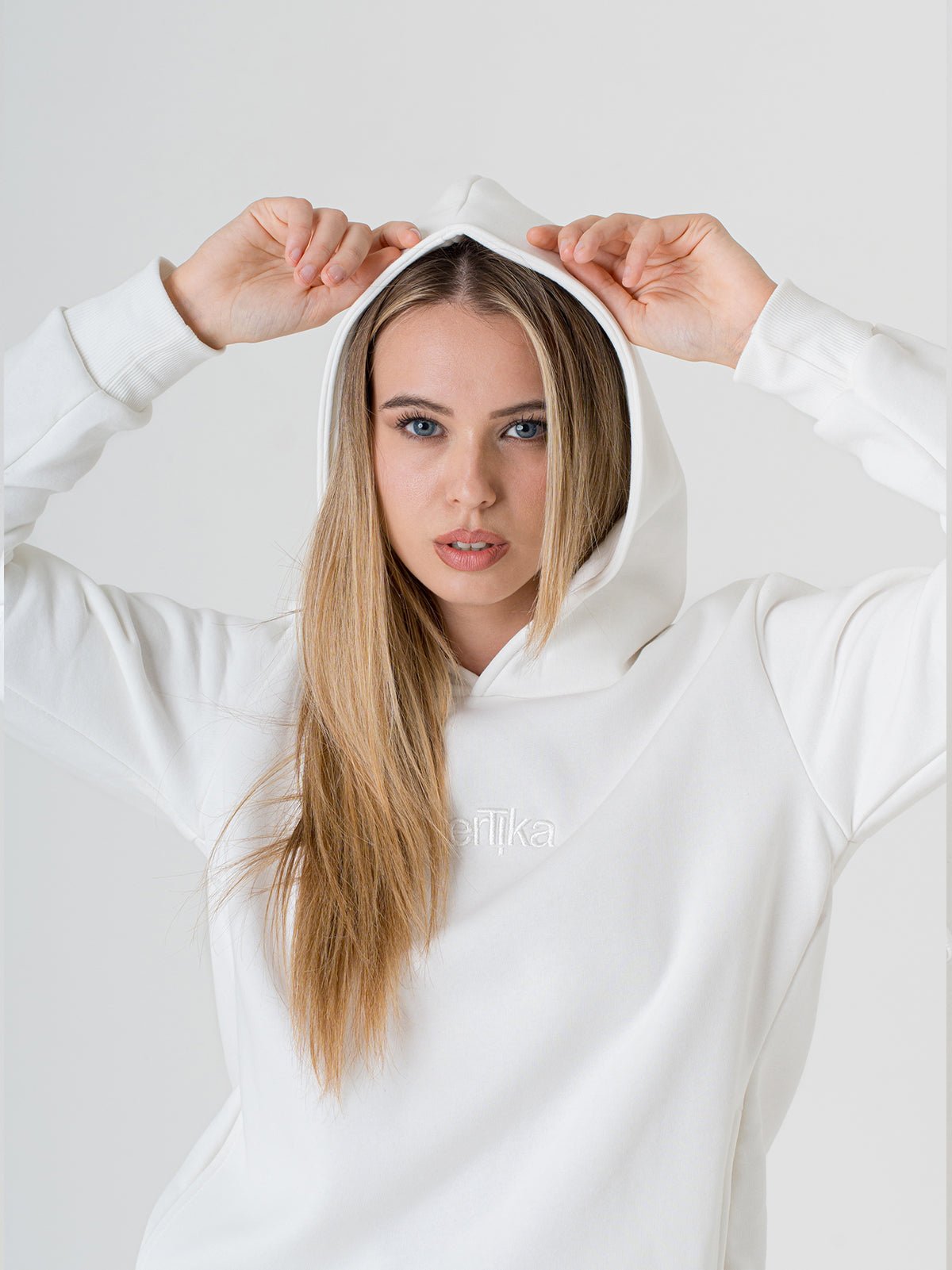 Set Cosmika White Felpa Pantalone