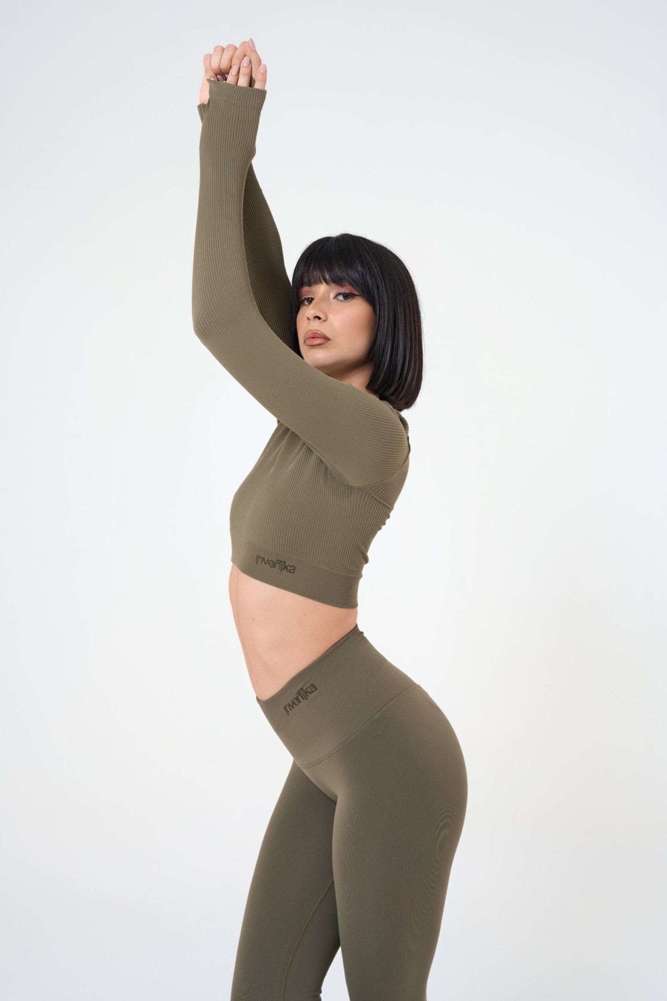 Set Tonika Salvia Crop Top e Leggings