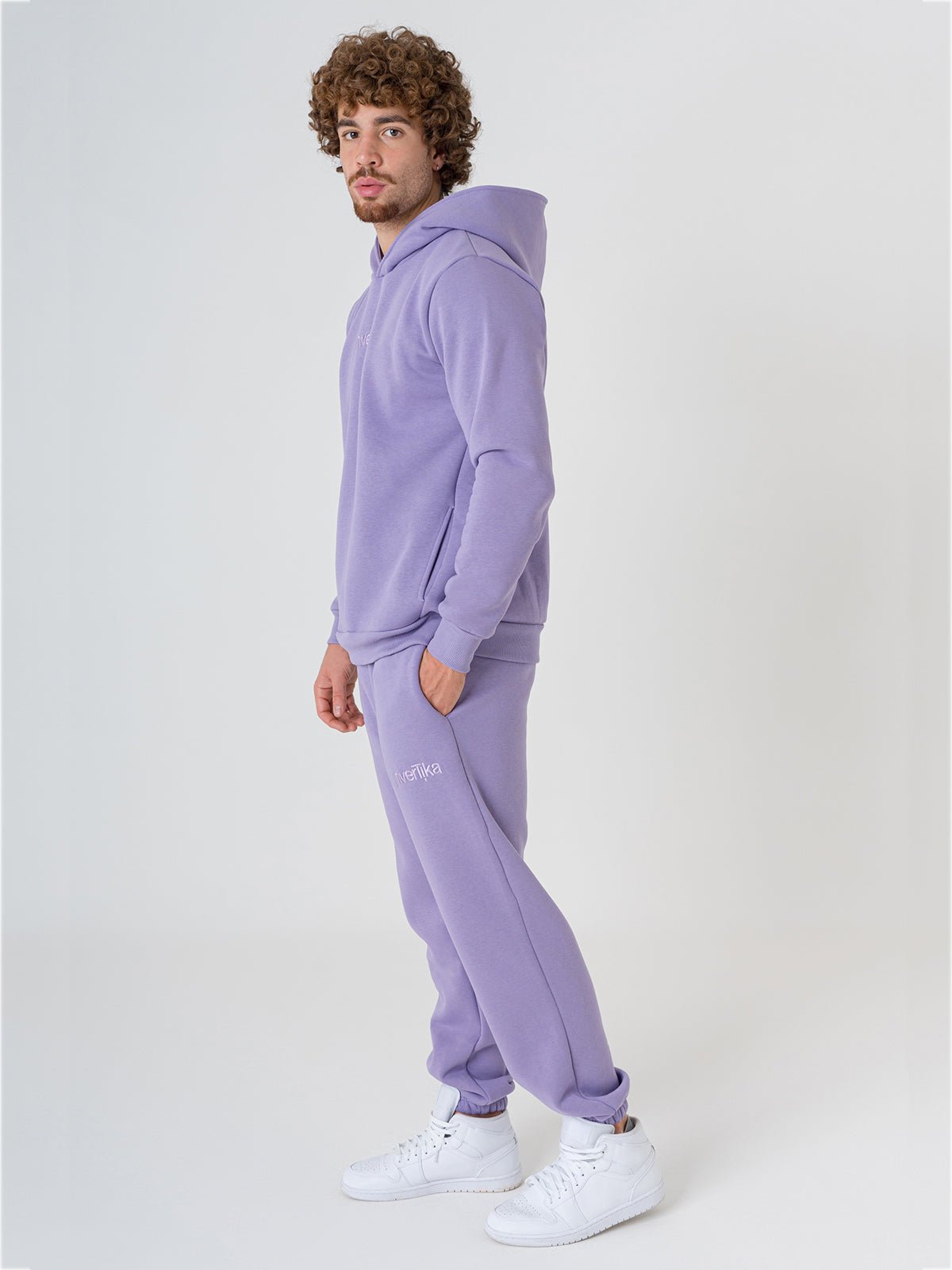 Set Cosmika Lilla Felpa Pantalone