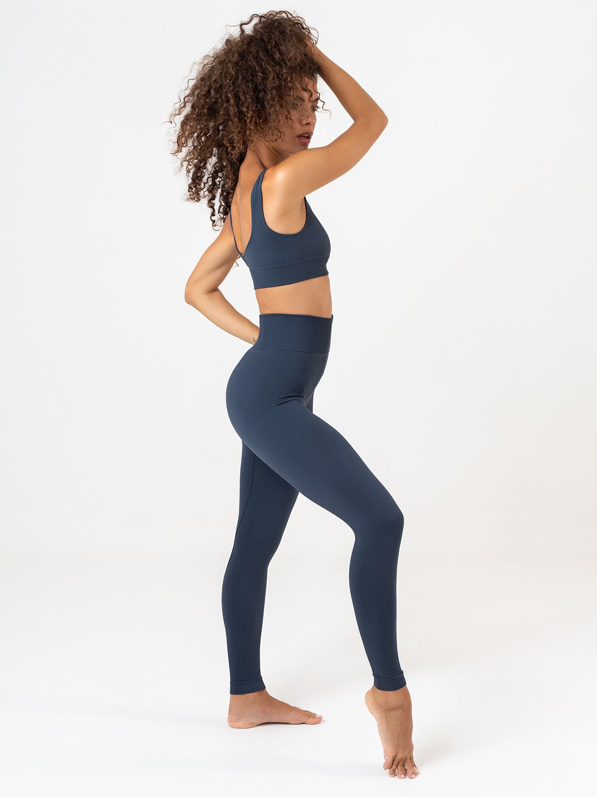 Set Armonika Blue Top e Leggings