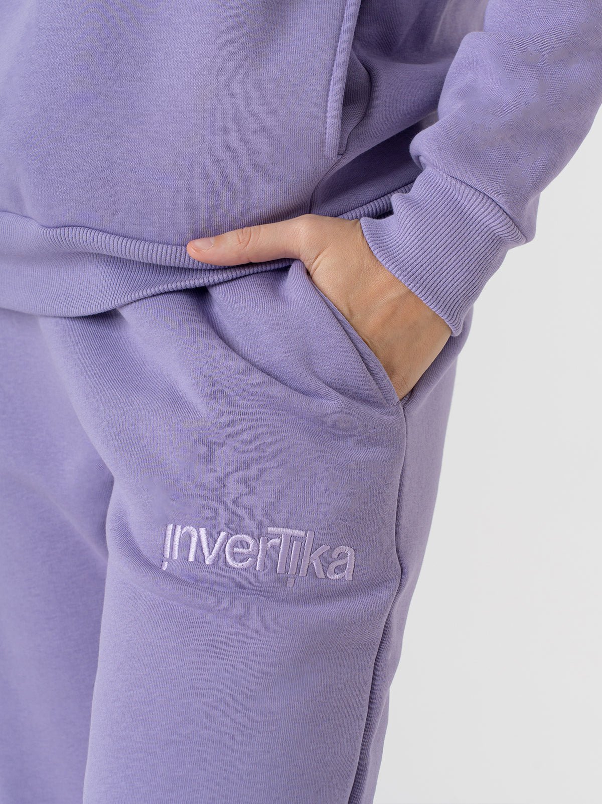 Set Cosmika Lilla Felpa Pantalone