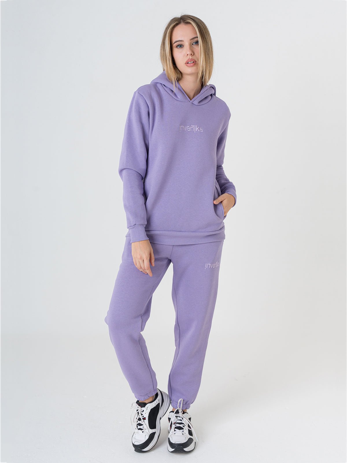 Set Cosmika Lilla Felpa Pantalone