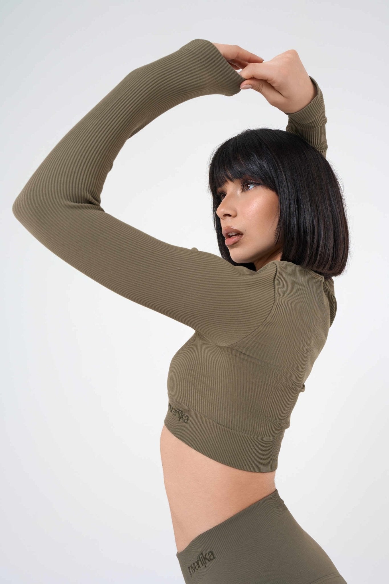 Set Tonika Salvia Crop Top e Leggings