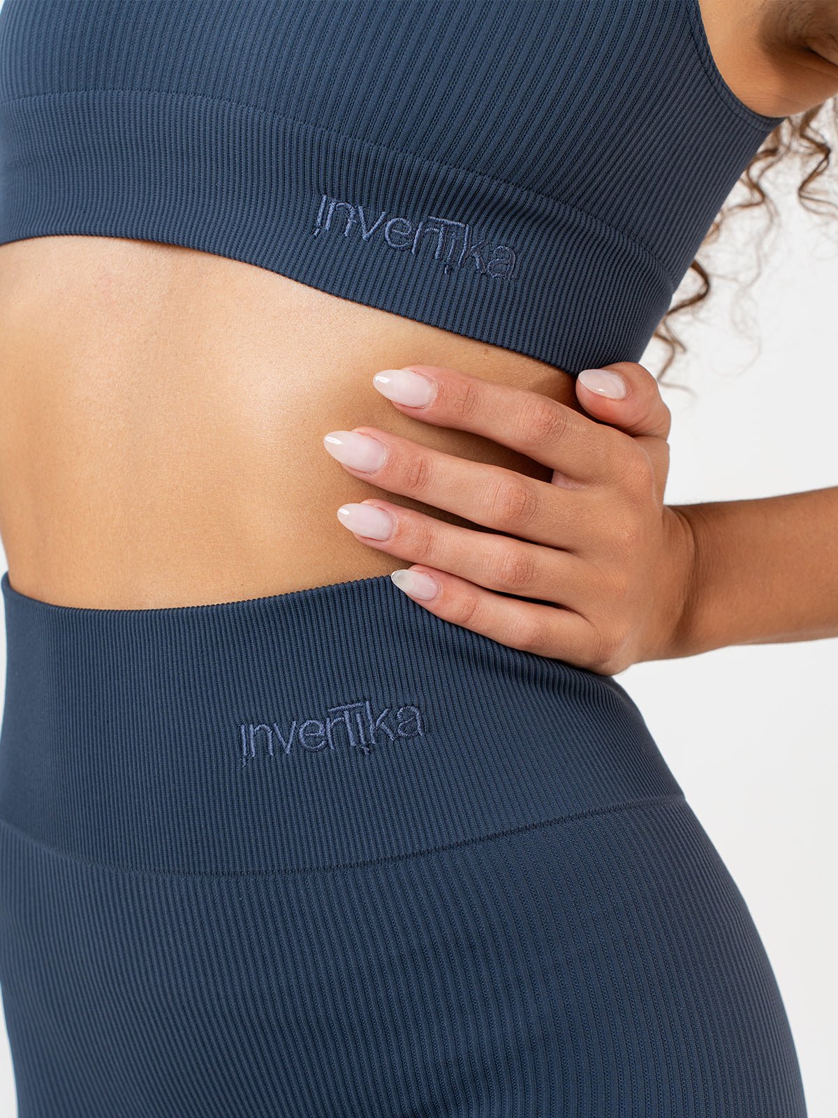 Set Armonika Blue Top e Leggings