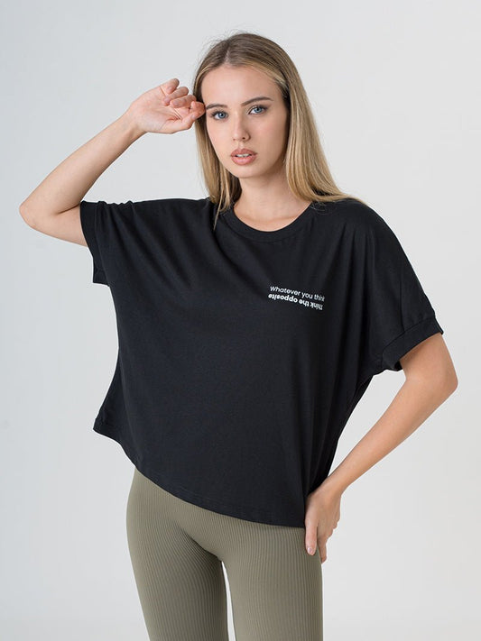 T-Shirt Crop Dedika Opposite