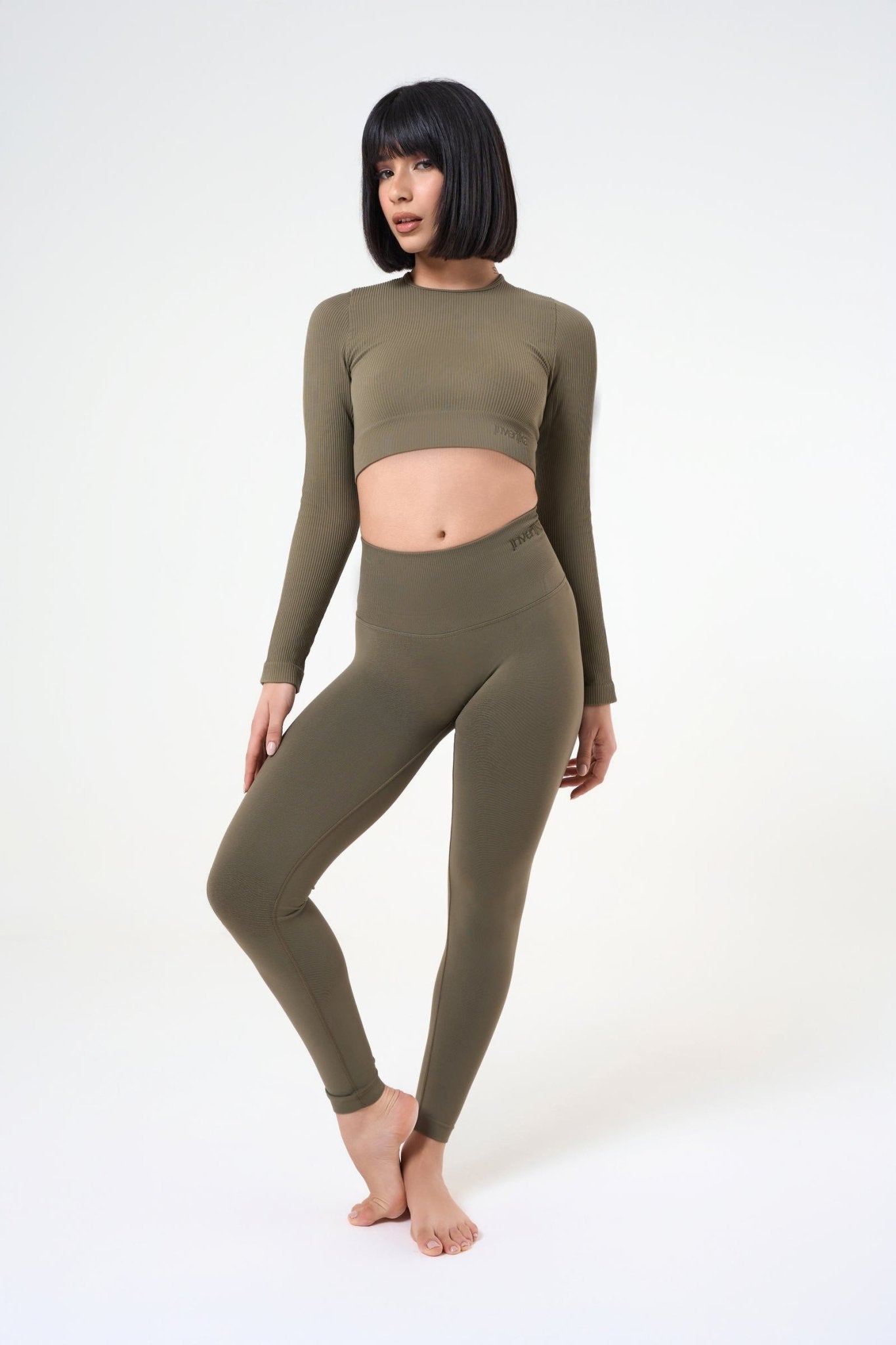 Set Tonika Salvia Crop Top e Leggings