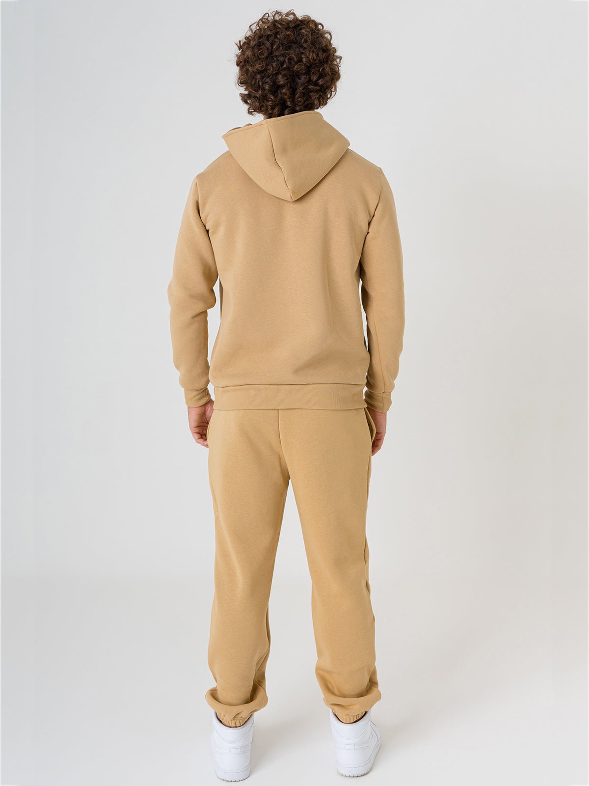 Set Cosmika Cammello Felpa Pantalone