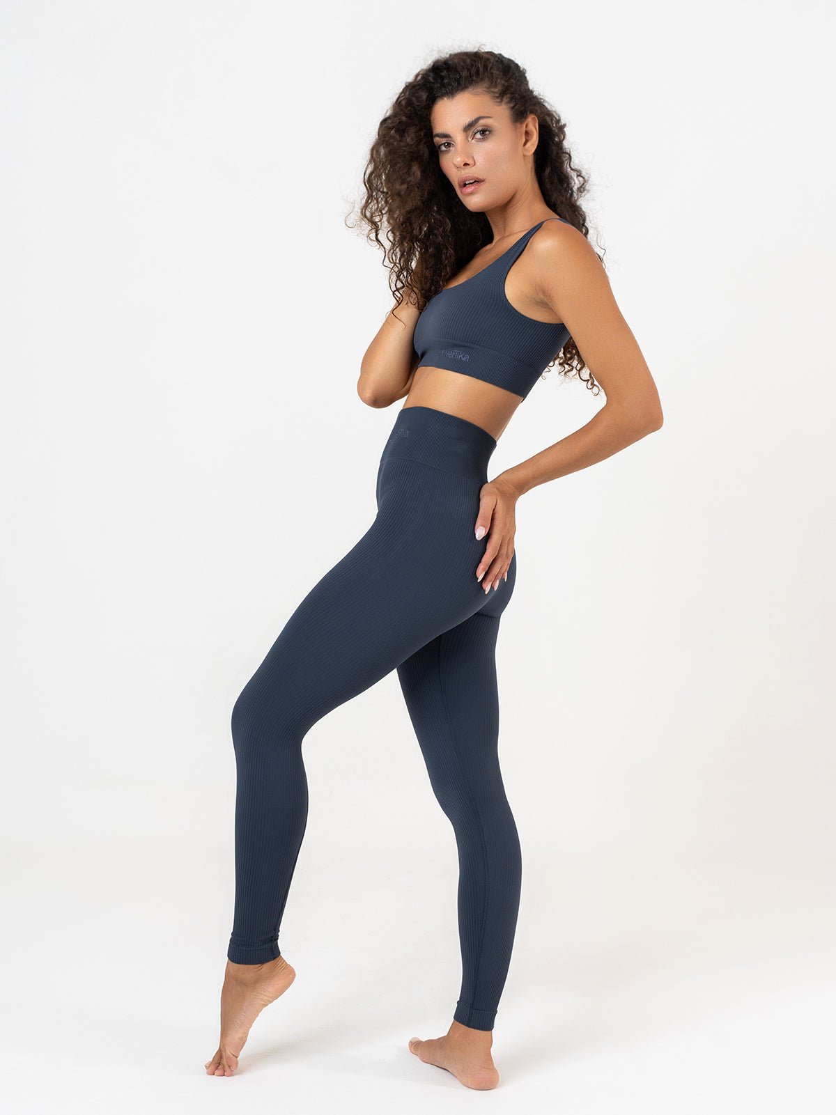 Set Armonika Blue Top e Leggings