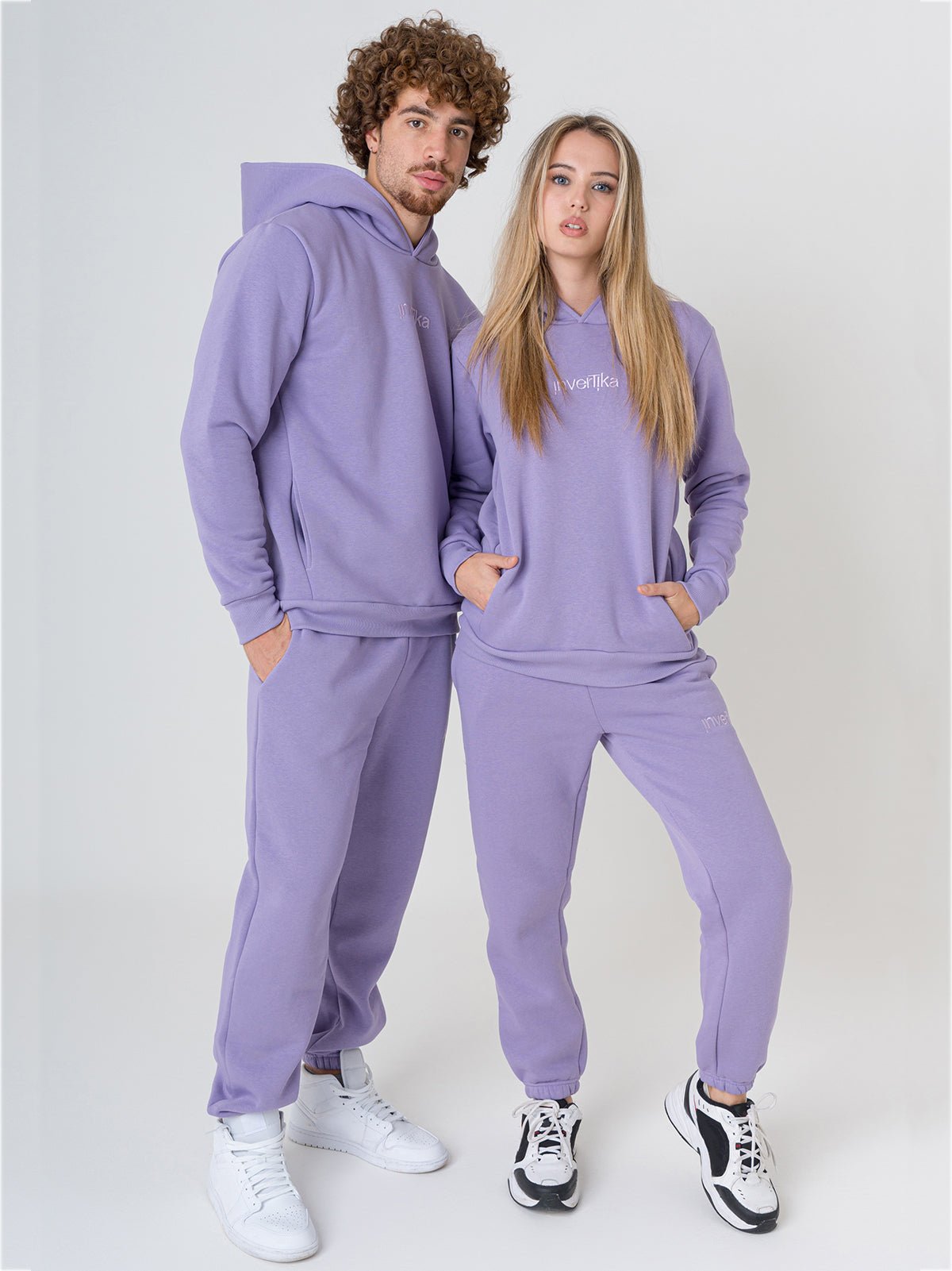 Set Cosmika Lilla Felpa Pantalone