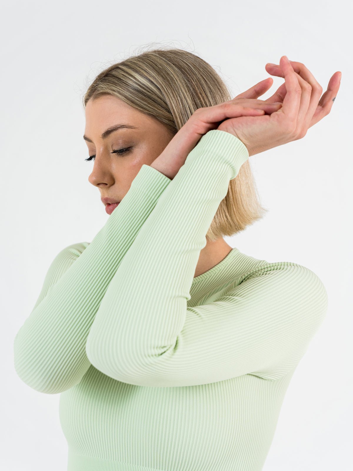 Set Armonika Mint Crop Top e Leggings