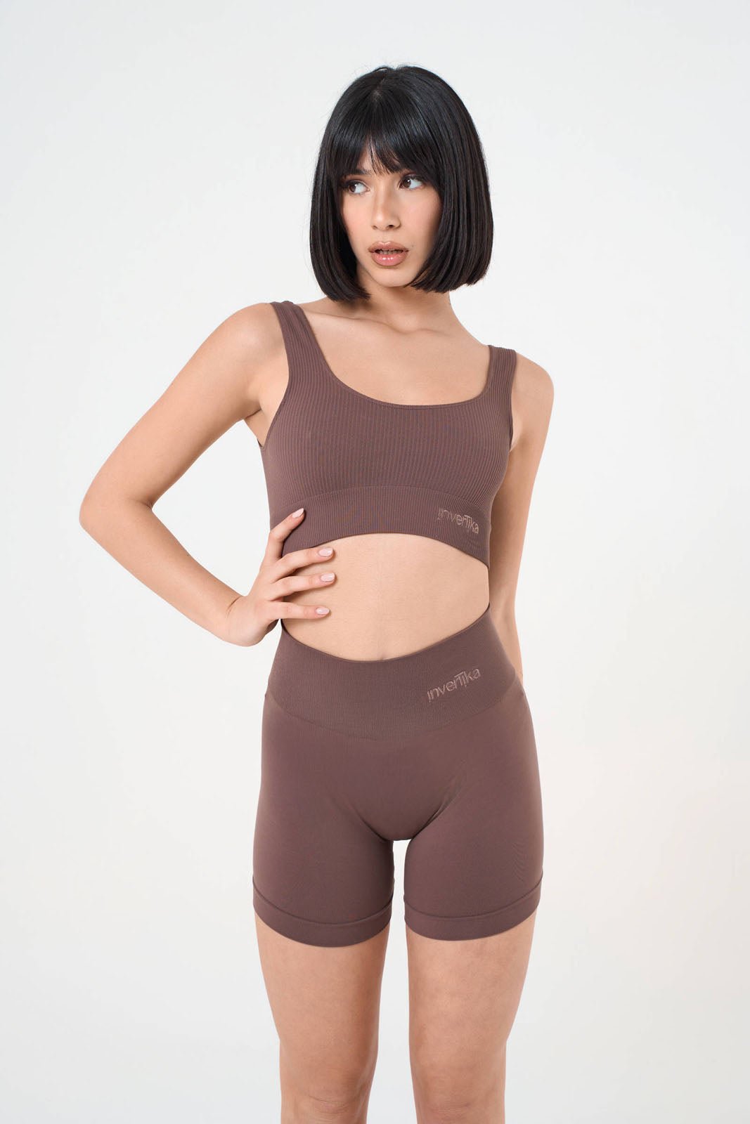 Set Tonika Choco Top e Shorts
