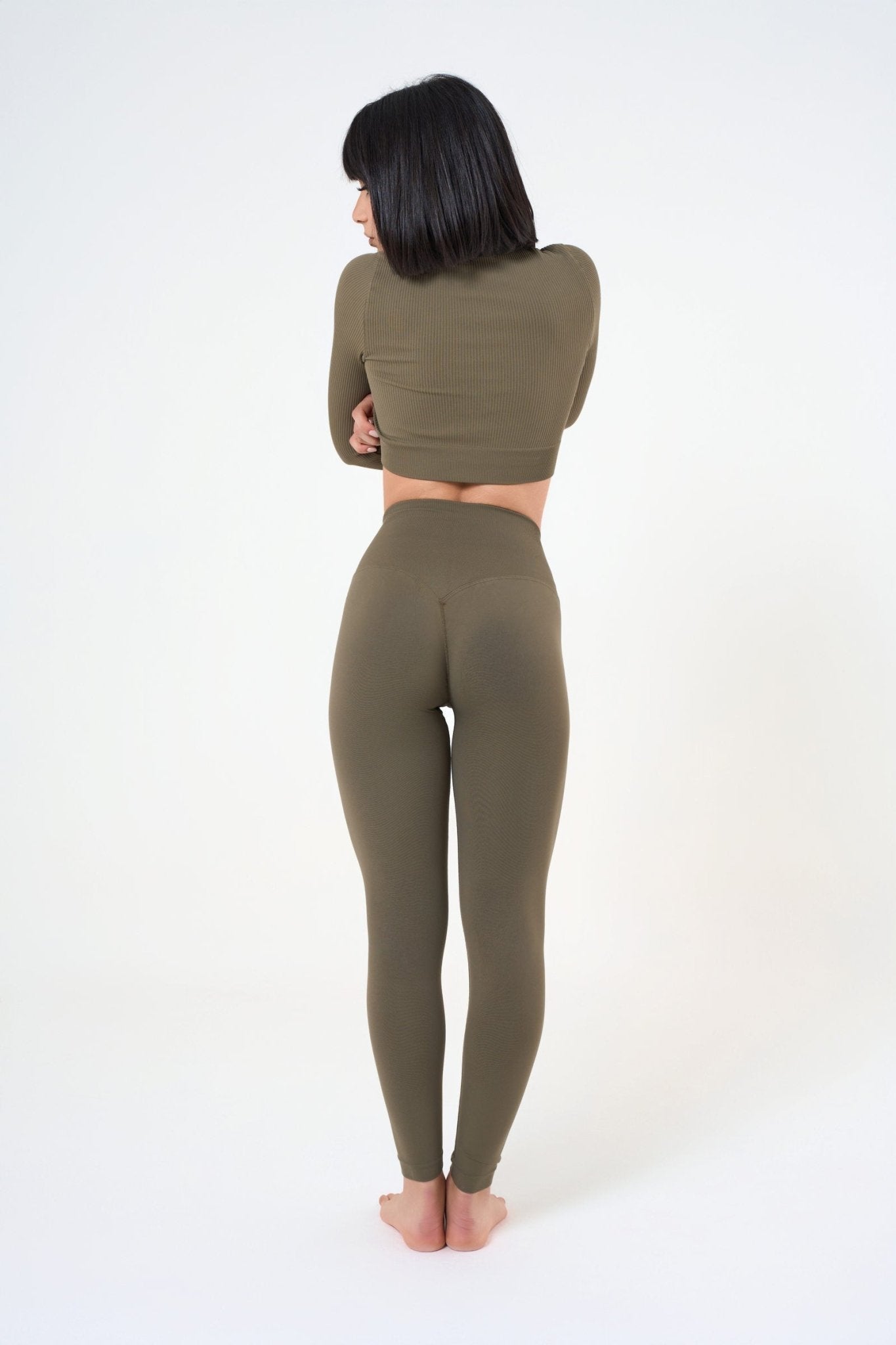 Set Tonika Salvia Crop Top e Leggings