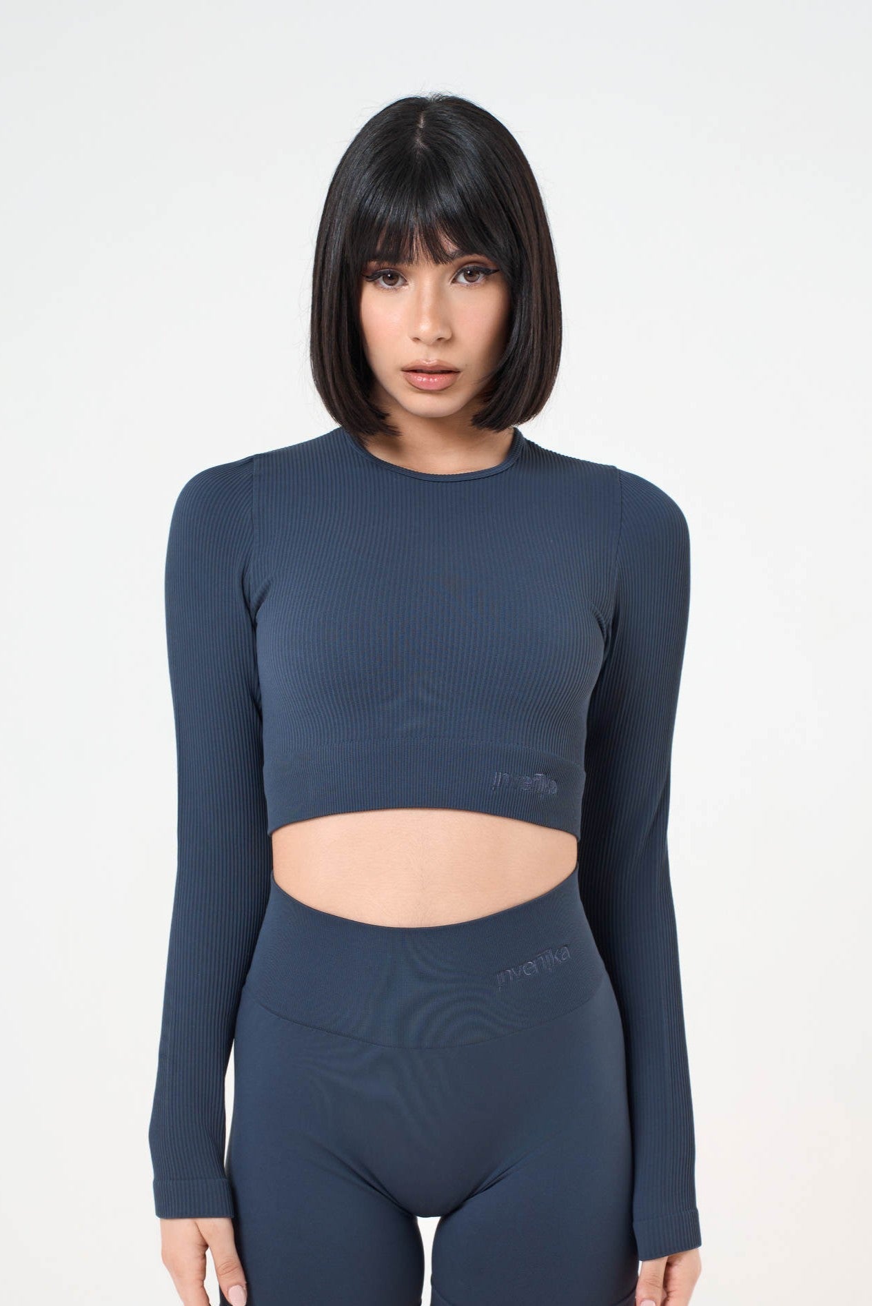 Set Tonika Blue Crop Top e Leggings