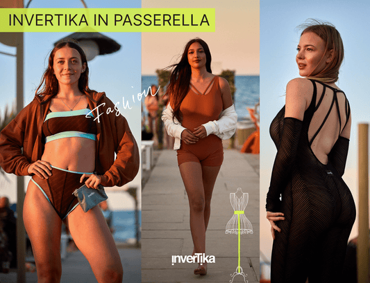 Invertika sulla passerella di Rimini: 20 look e uno show di pole dance tra moda e magia in riva al mare. - Invertika