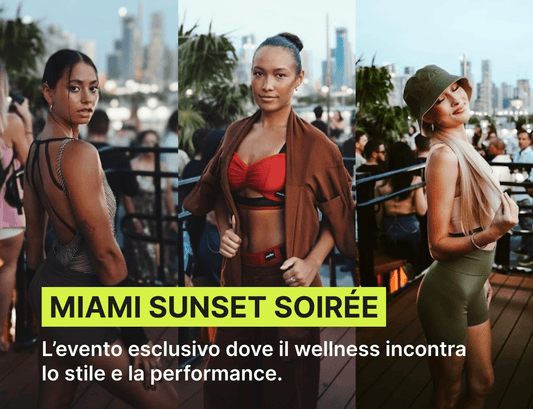 Miami Sunset Soirée: quando wellness, performance e fashion si incontrano sotto il cielo di Wynwood. - Invertika
