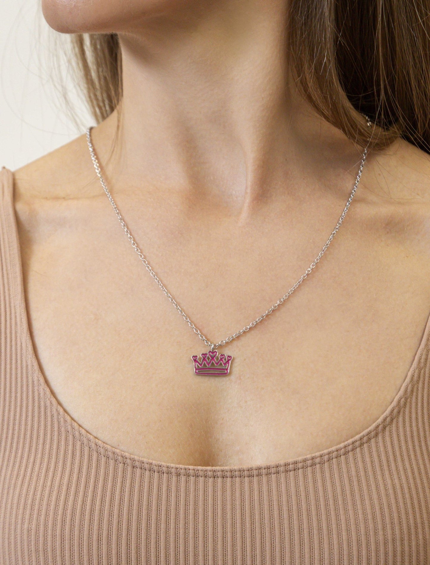 Collana Lumika Corona Silver