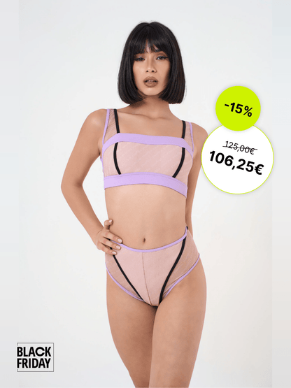 Set Iconika Nude Lilac