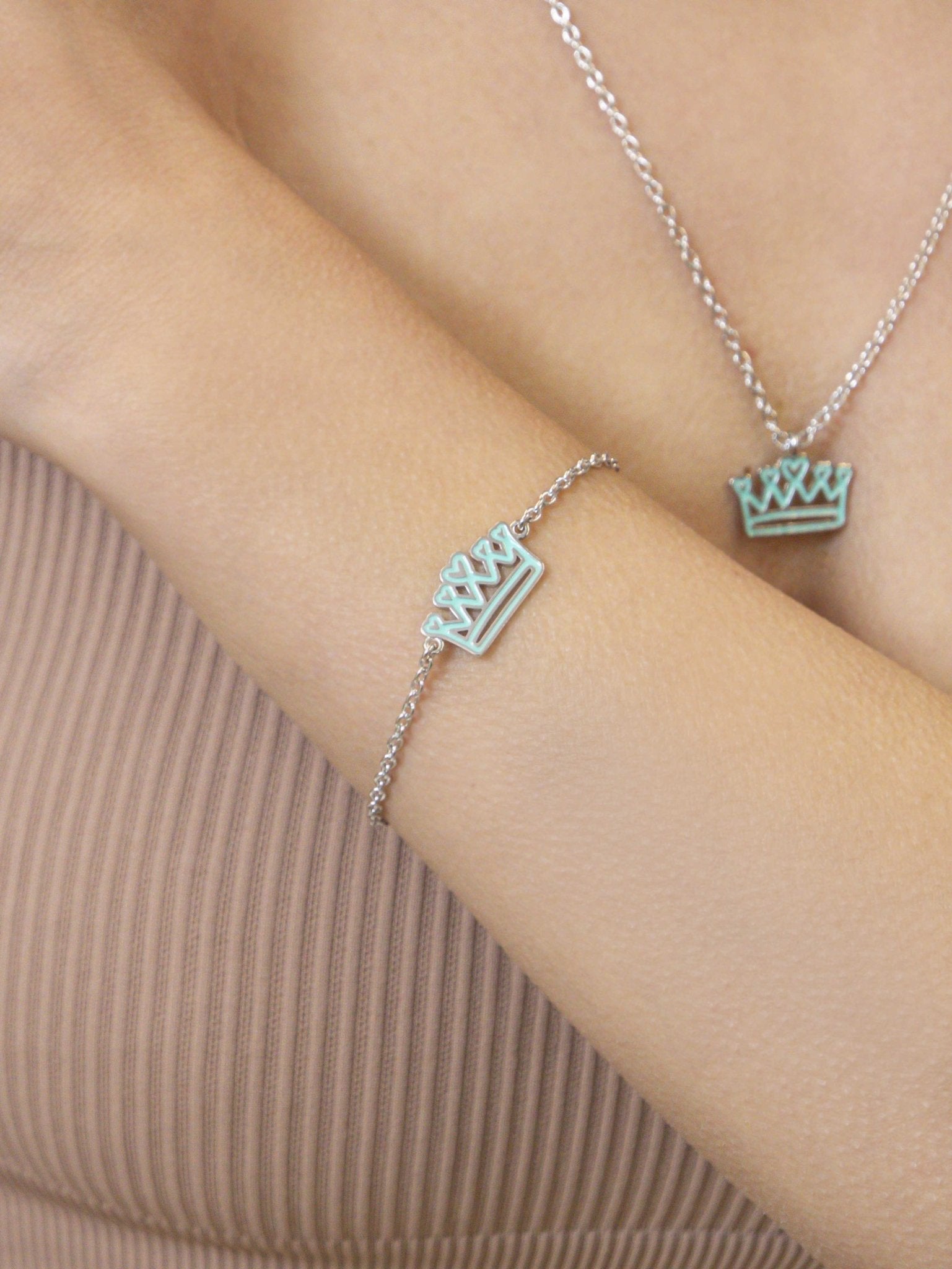 Bracciale Lumika Corona Silver