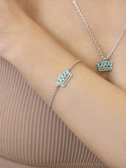 Bracciale Lumika Corona Silver