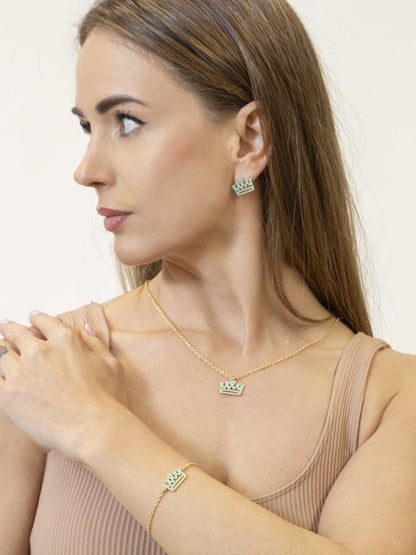 Collana Lumika Corona Gold