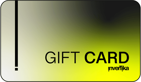 Gift card INVERTIKA, per chi ama scegliere.