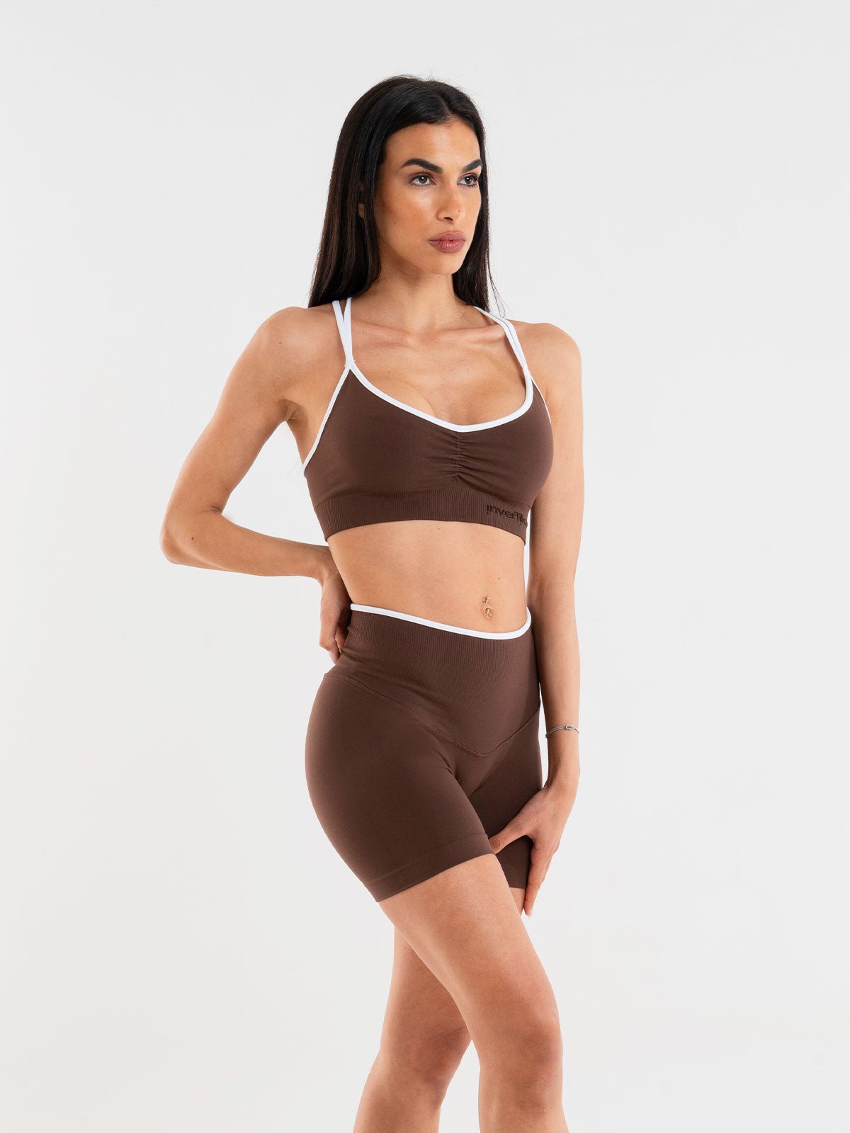 Set Eclettika Choco Top e Shorts