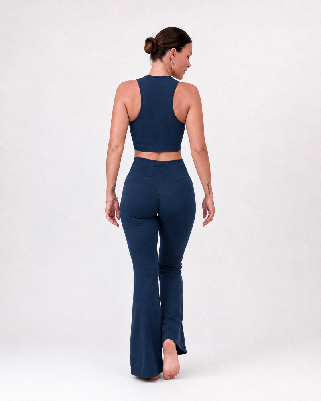 Set Autentika Blu Top e Leggings