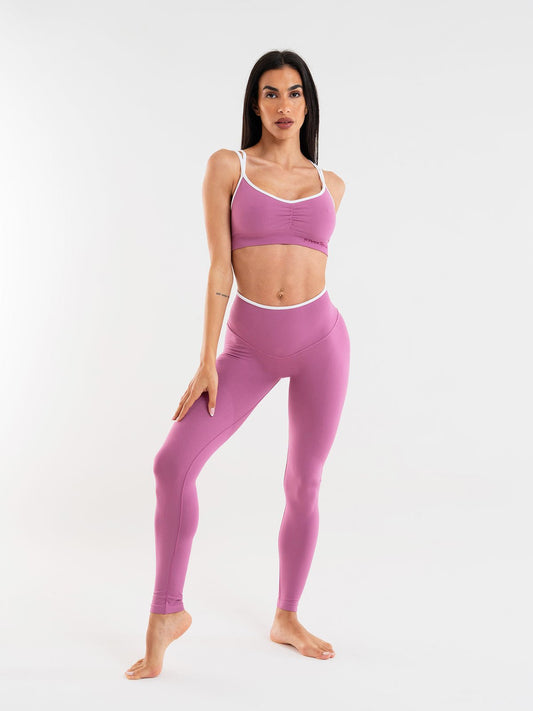 Set Eclettika Malva Top e Leggings