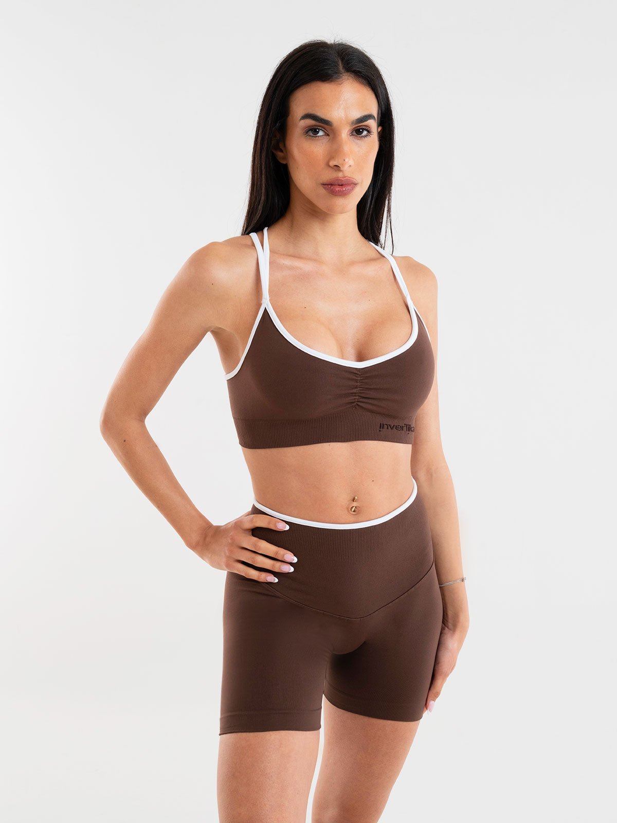 Set Eclettika Choco Top e Shorts