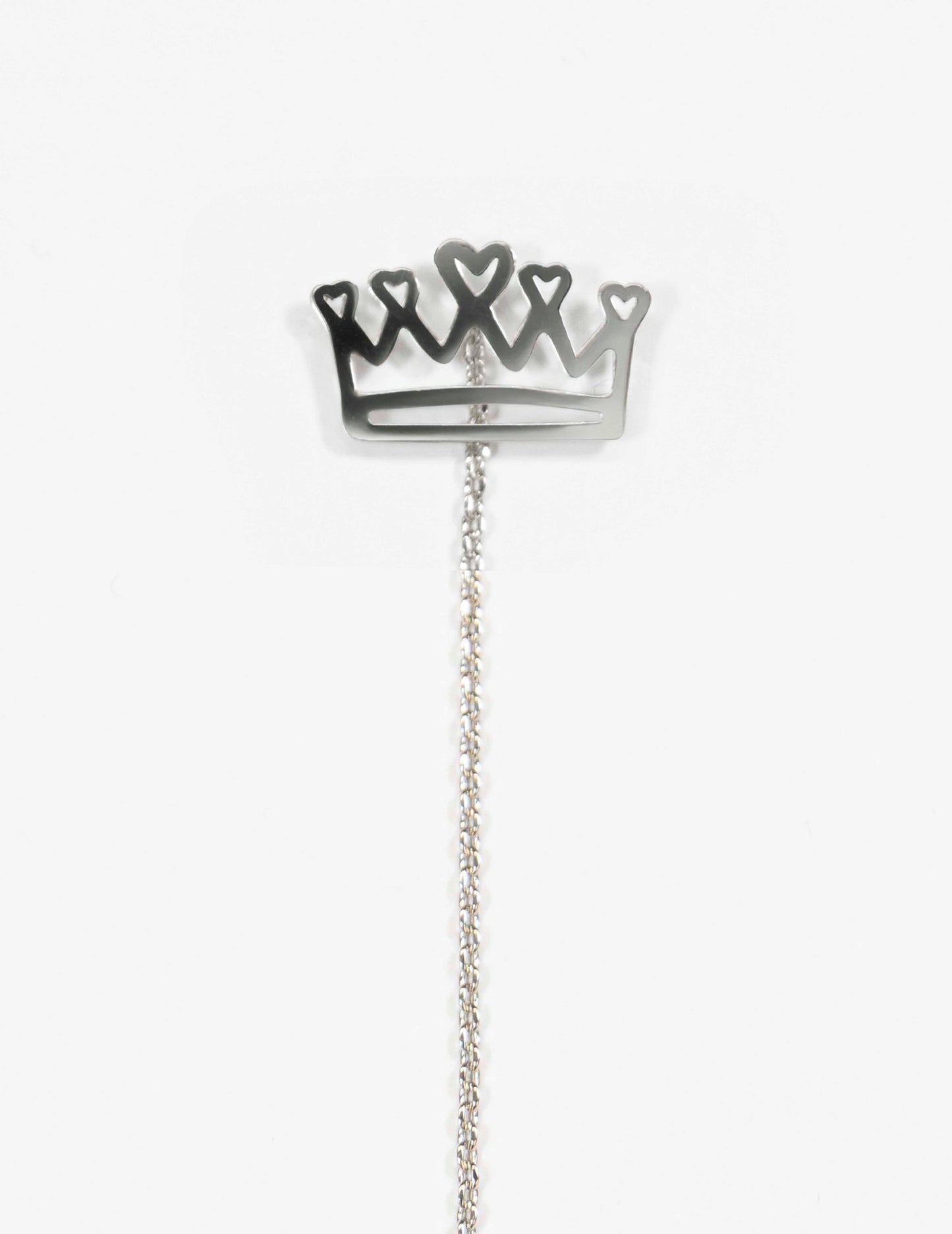 Orecchino Sali e Scendi Lumika Corona Silver