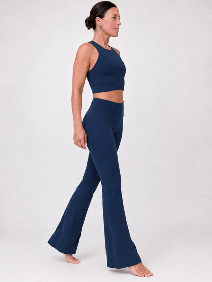 Set Autentika Blu Top e Leggings