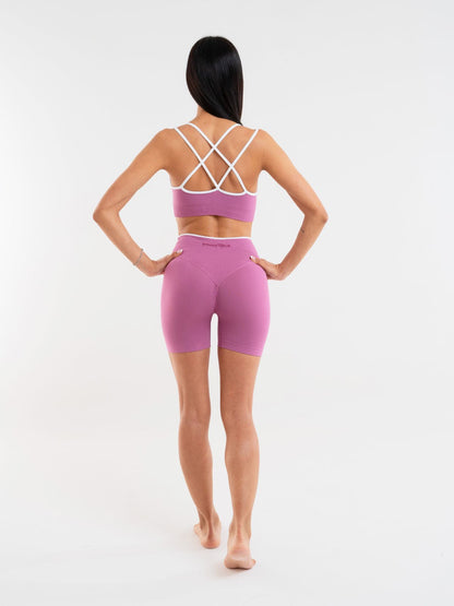 Set Eclettika Malva Top e Shorts