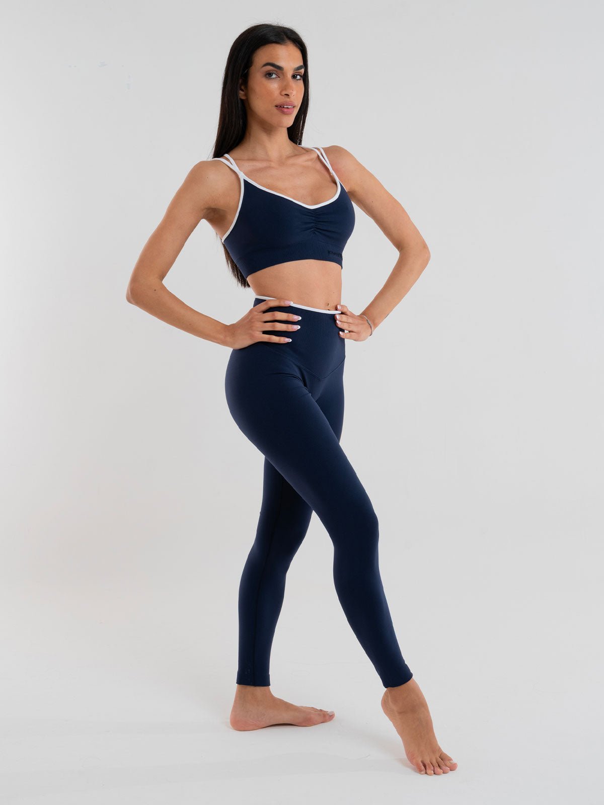 Set Eclettika Blue Top e Leggings