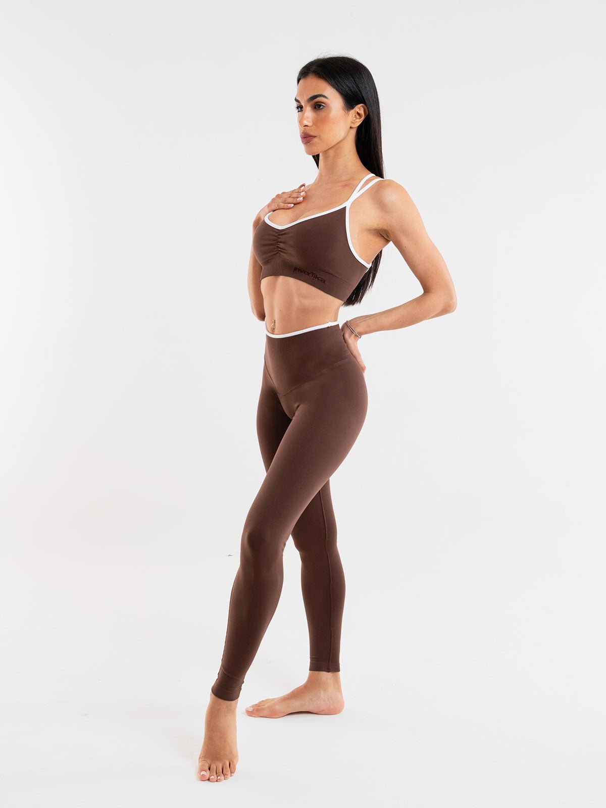 Set Eclettika Choco Top e Leggings