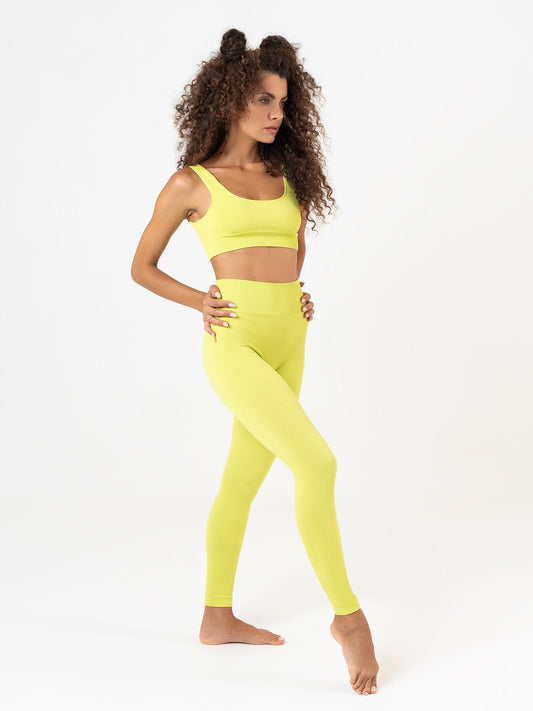 Set Armonika Lime Top e Leggings
