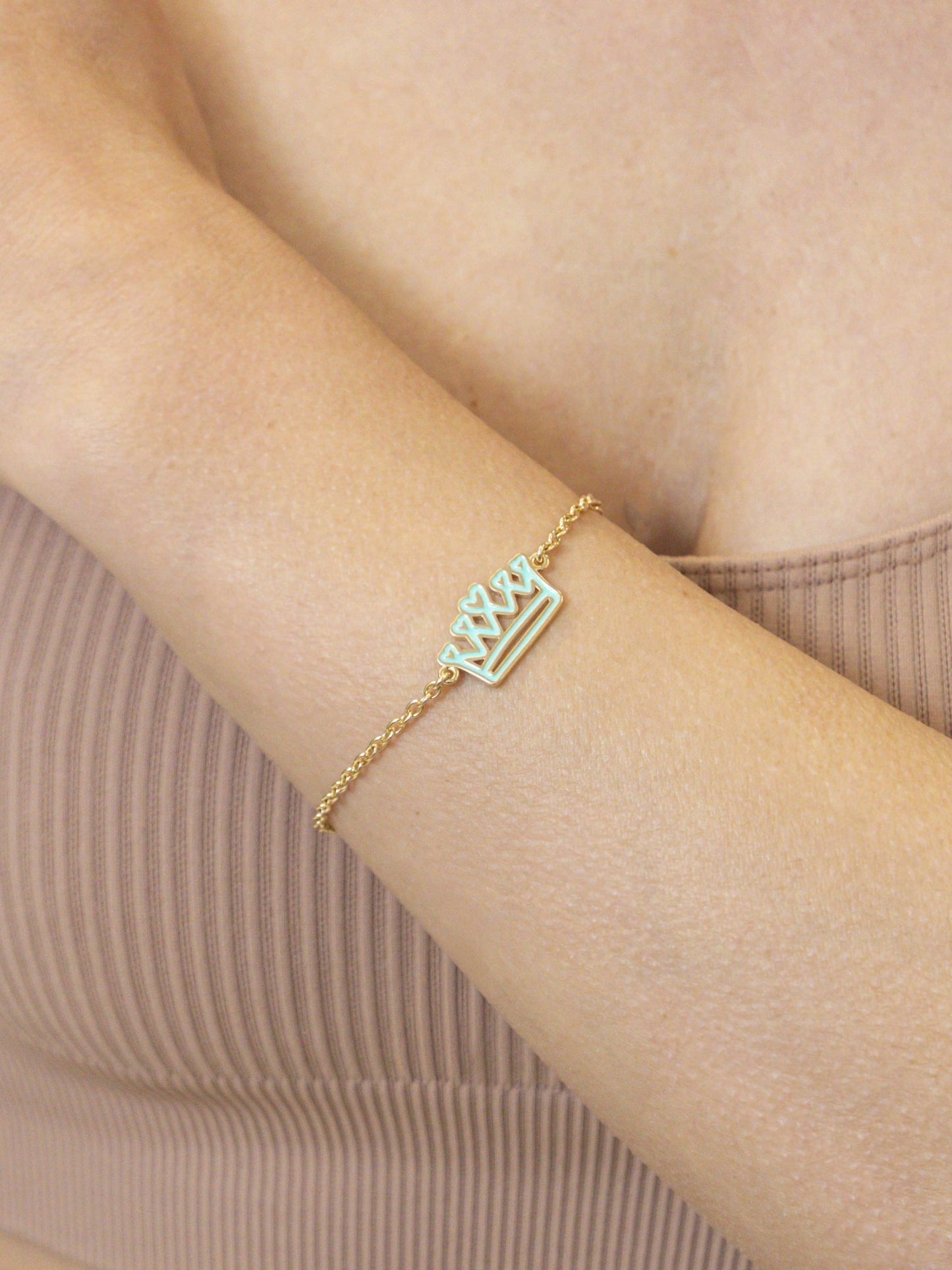 Bracciale Lumika Corona Gold